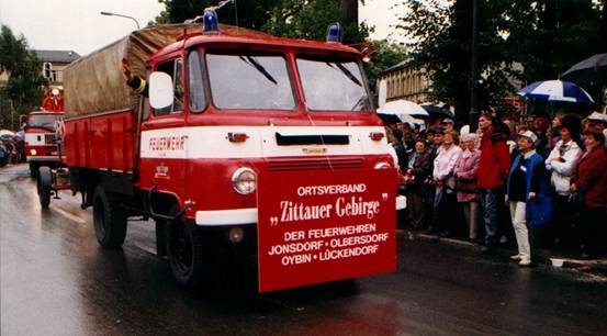 2001 Präsentation Ortsverband zum 10. Tag der Sachsen in Zittau